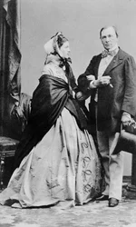 Emile de Girardin and His Wife Delphine Gay, c.1850